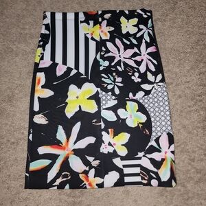 Clover Canyon Women's Floral Pattern Neoprene Skirt